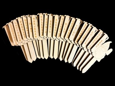 Gnome Garden Herb Stakes