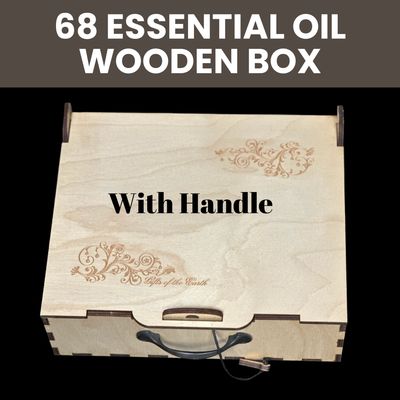 Large 68 Essential Oil Storage Box with Handle
