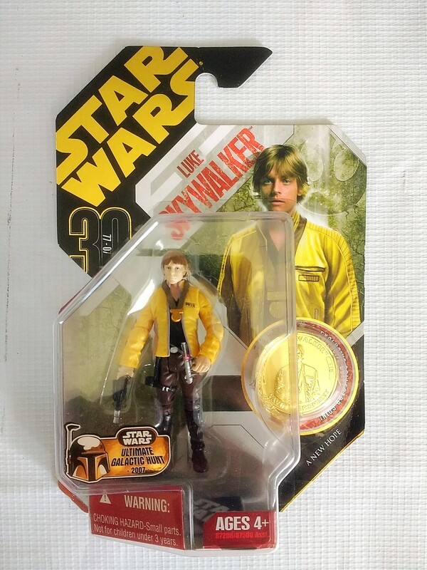 Luke Skywalker - 30 Aniversario - Moneda Dorada