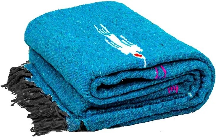 WP Aqua Blue Baja Thunderbird Blanket