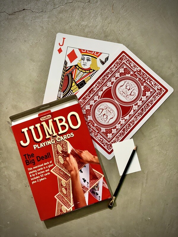 Jumbo Playing Cards JPC