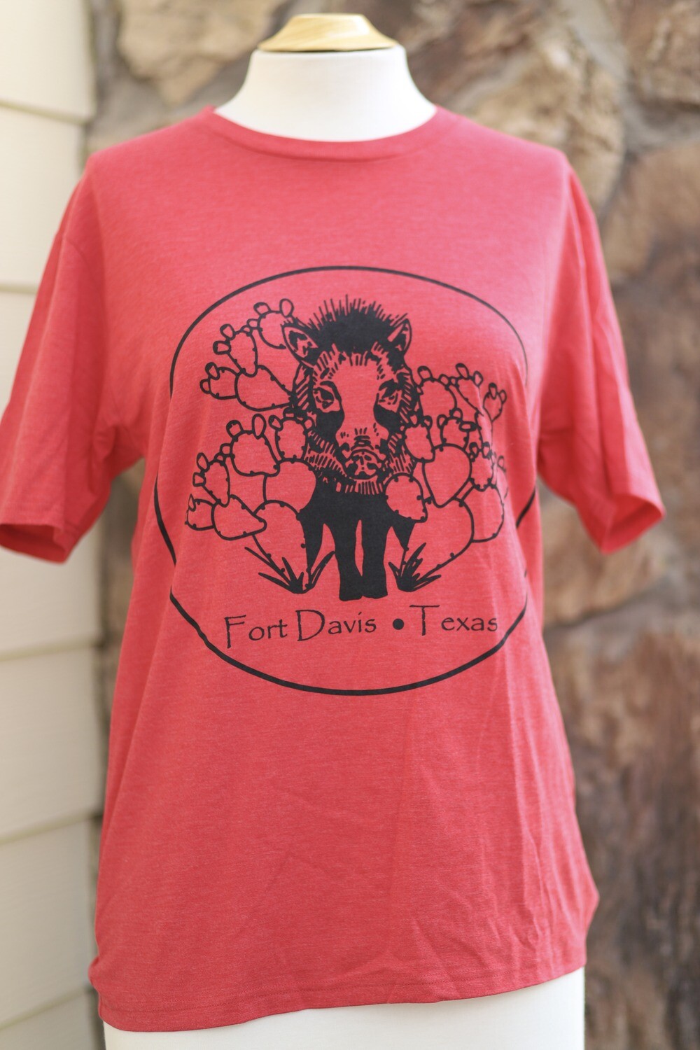 Javelina Fort Davis Souvenir T Shirt
