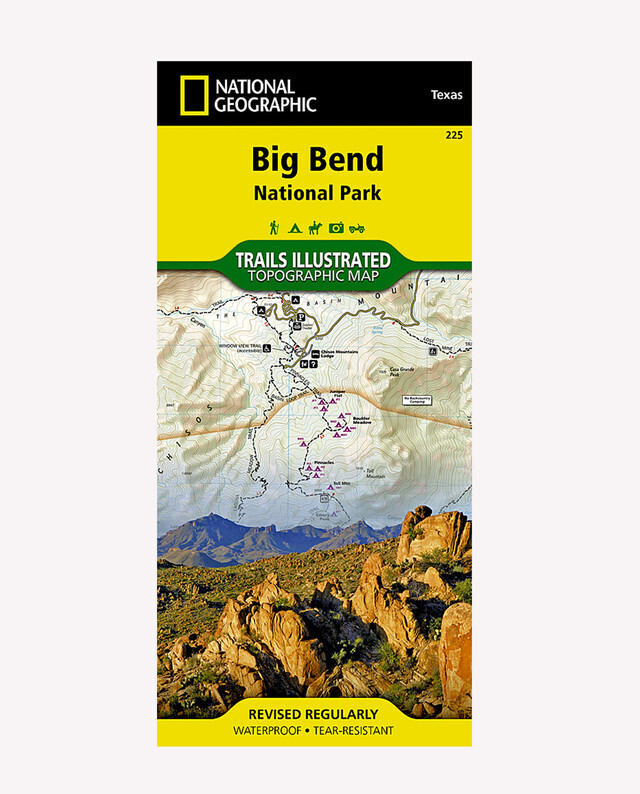 Big Bend National Park Trail  Map #225 52897