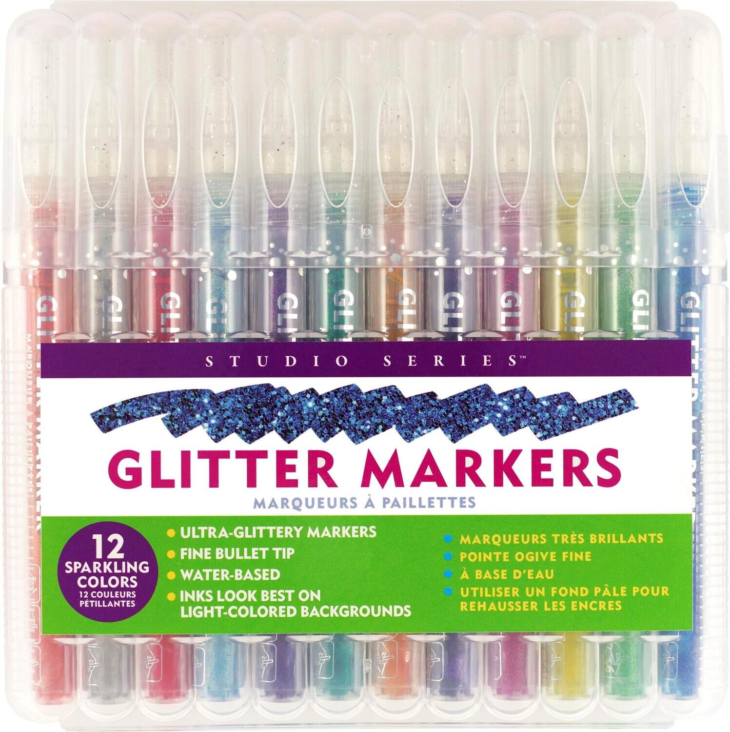 Studio Series Glitter Marker Set 335166