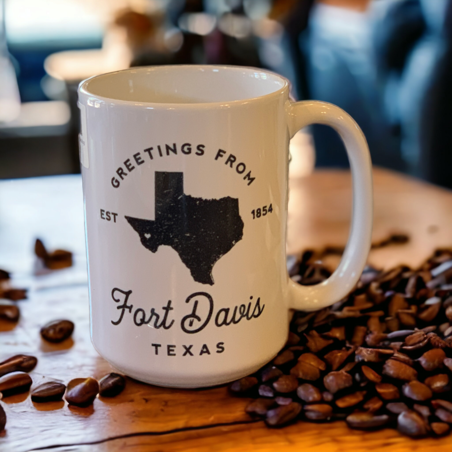 Greetings From Fort Davis Texas Mug
