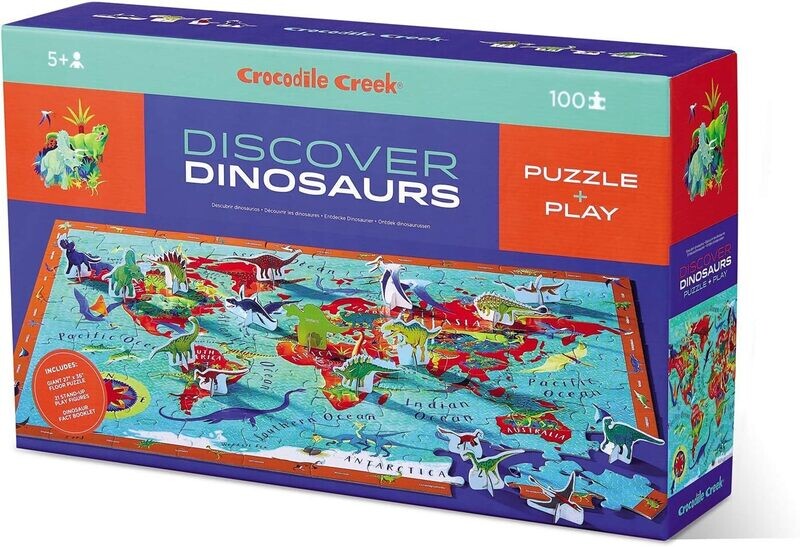 100pc Discover Puzzle - Dinosaur