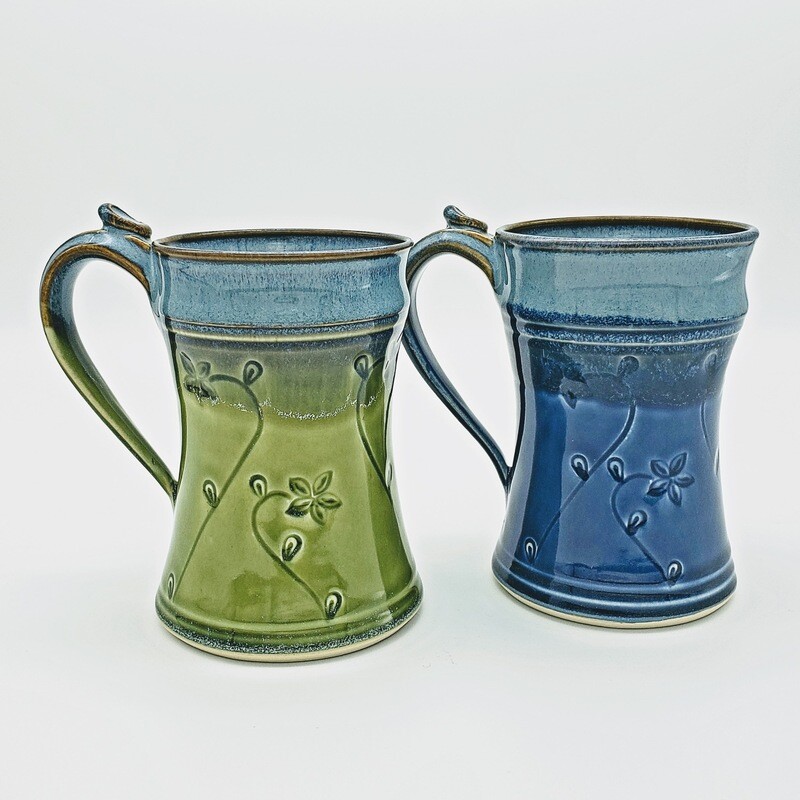 8oz Mugs with flowers