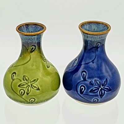 Amphora Bud Vase with Flowers