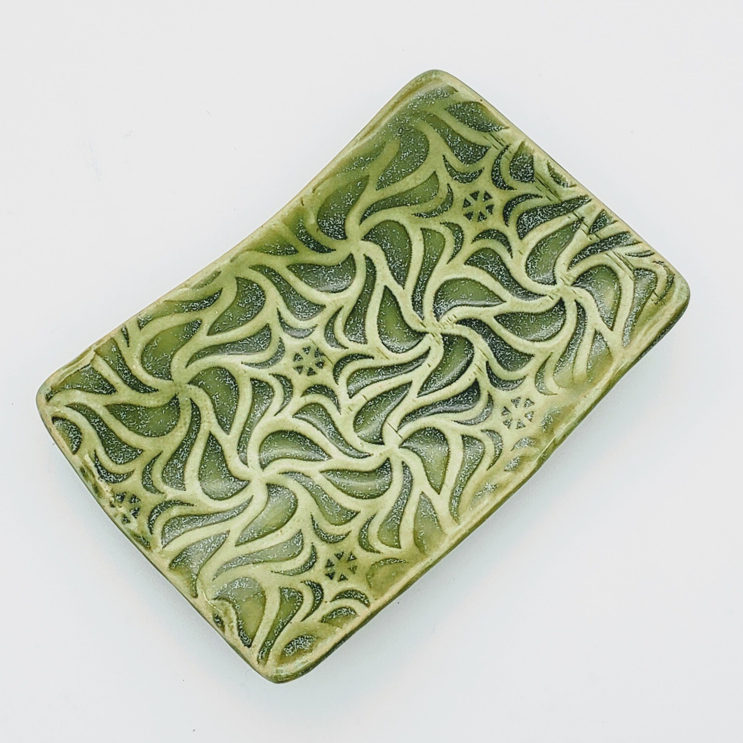 Soap Dish, colors: green