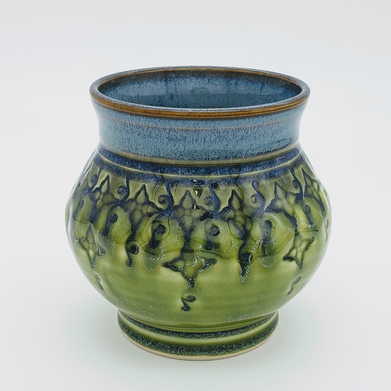 Large Tabletop Planter, color: green