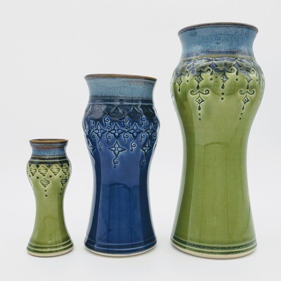 Half Pattern Vases
