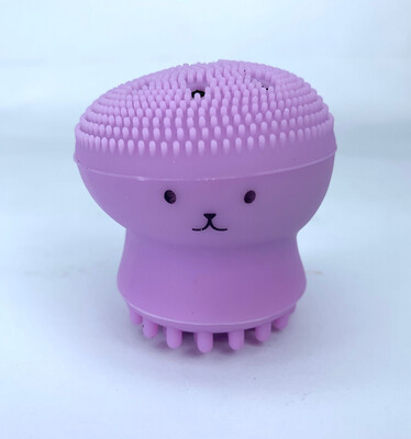 Silicone Face Brush - Octupus, name: Colour #Purple