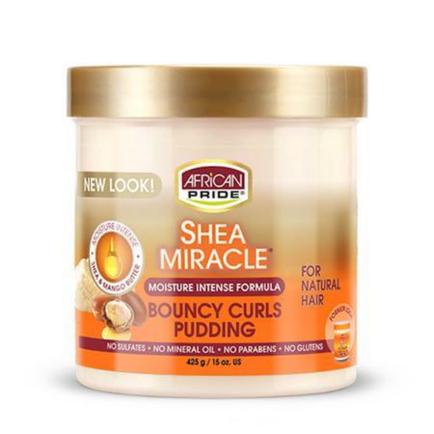 AFRICAN PRIDE SHEA CURL PUDDING 15oz