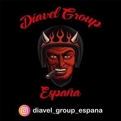 Bandera cuadrada Diavel Group España