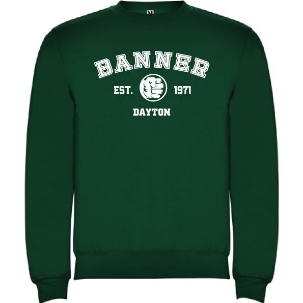Banner sudadera Hulk