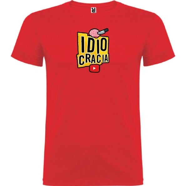 Camiseta roja Idiocracia