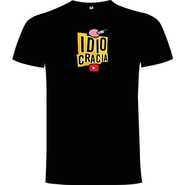 Camiseta Idiocracia negra