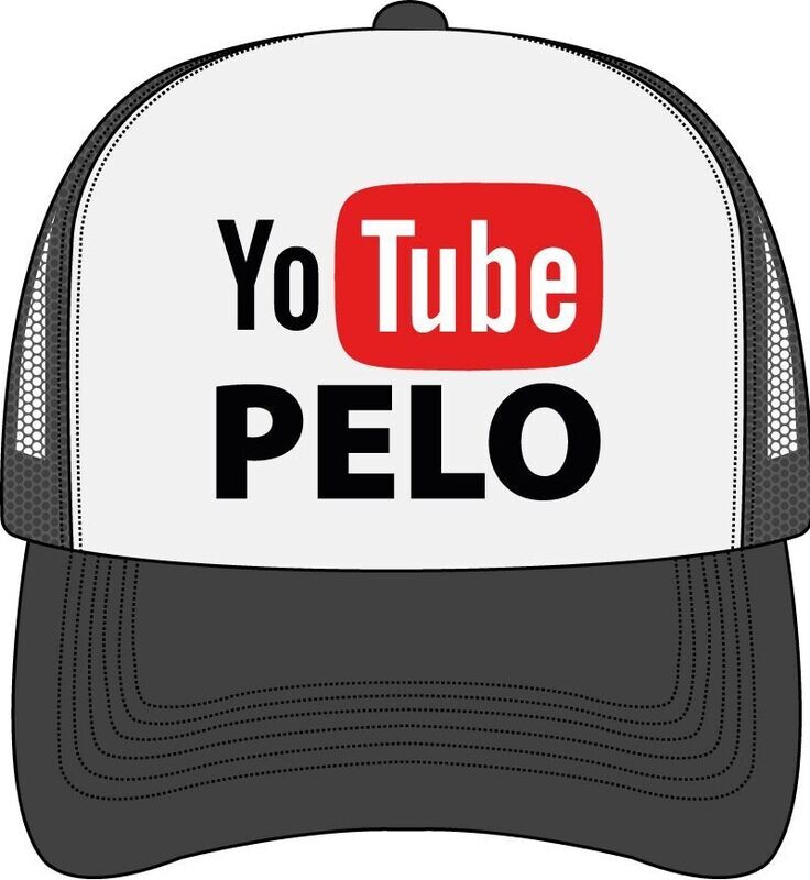 Yo TUBE Pelo  gorra negra