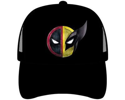 Deadpool and Wolverine gorra negra