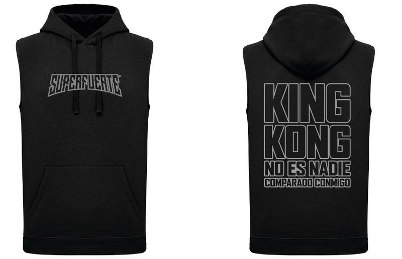 SUDADERA SIN MANGAS KING KONG