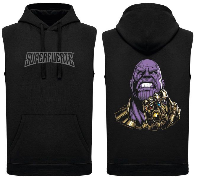 SUDADERA SIN MANGAS GUANTELETE