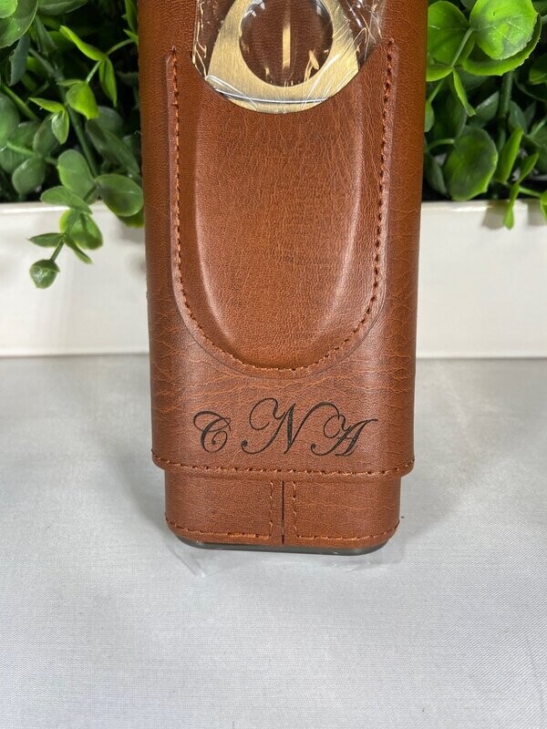Cigar Case - leather