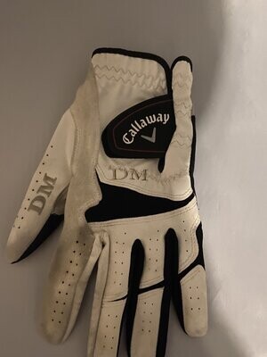 Golf glove engraving