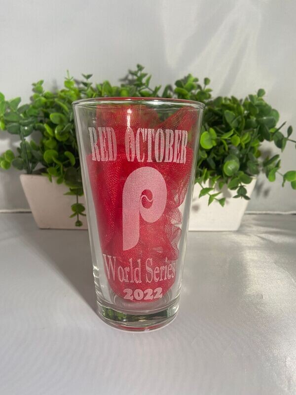 Philly World Series Pint glass  -  Set of 2