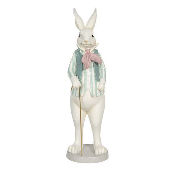 Decoratie konijn jongen 17*15*53 cm Multi | 6PR3143 | Clayre & Eef