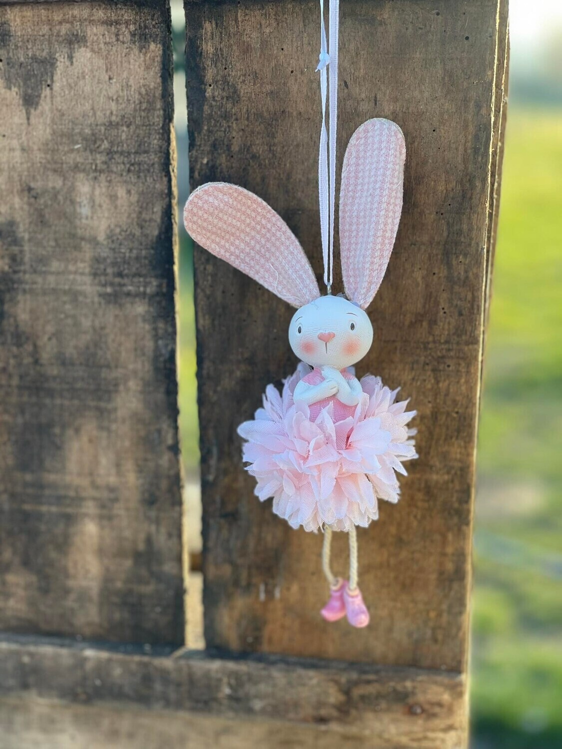 Deco hanger konijn roze
