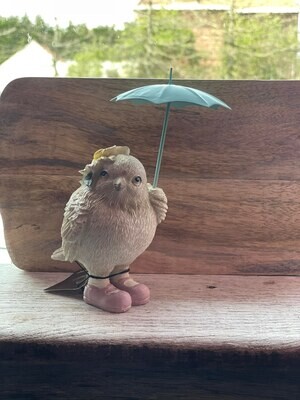 Vogel met Paraplu