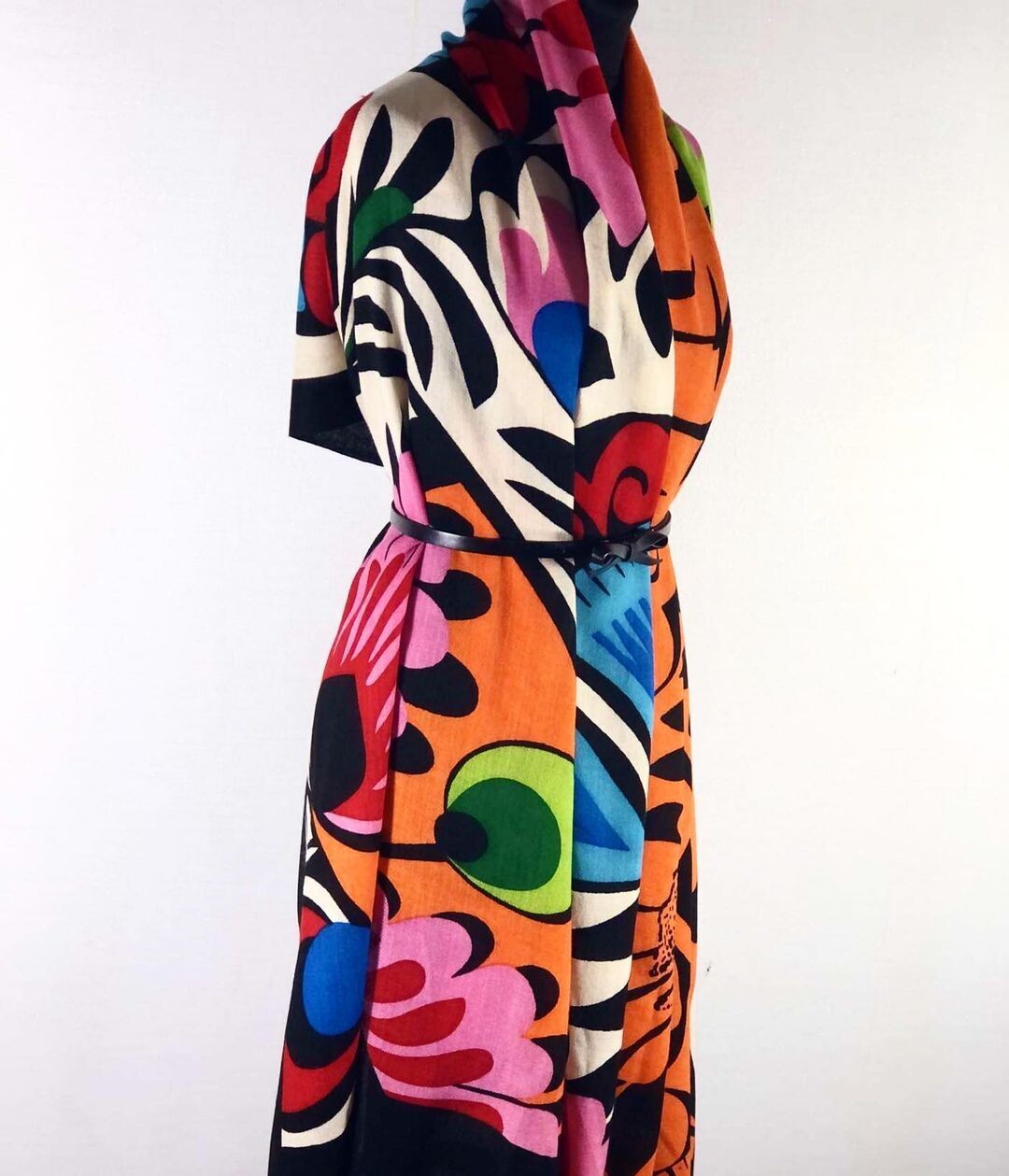 OROSA Scarf Bright Multi Colors