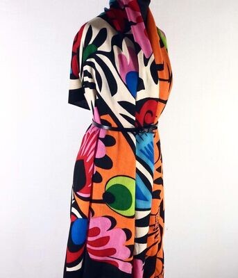 OROSA Scarf Bright Multi Colors