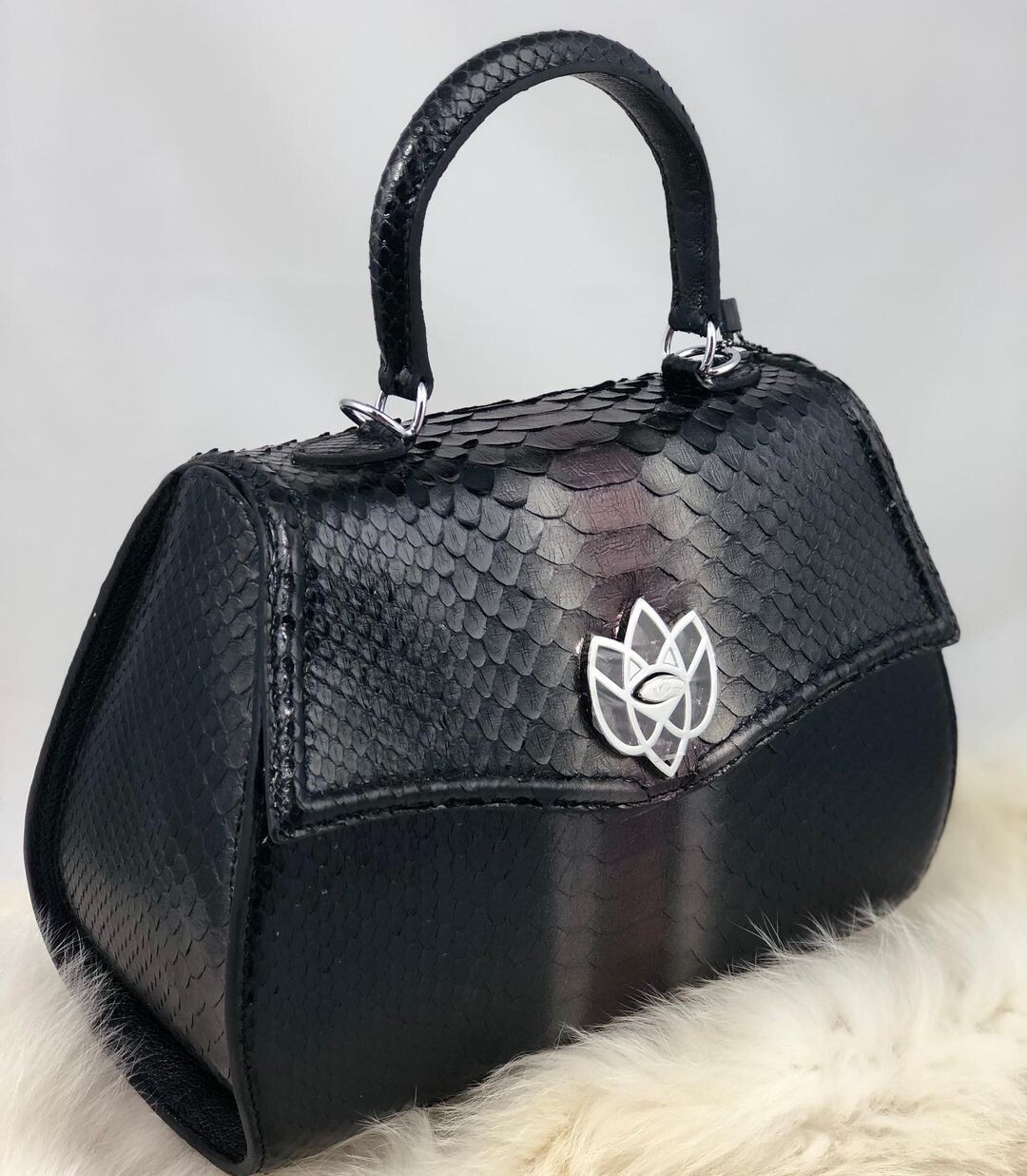 Rosalia Bag - Black Silver