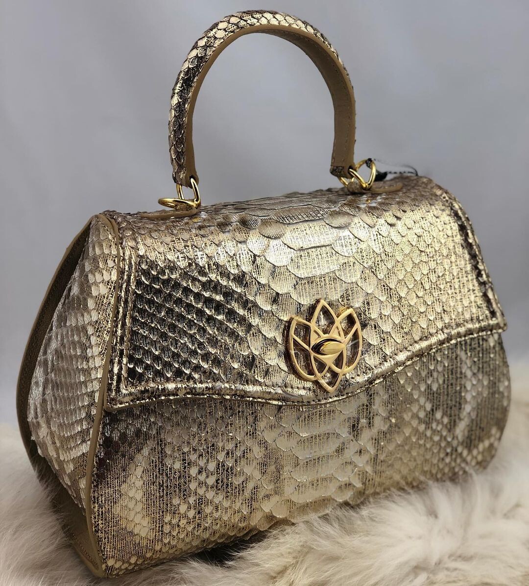  Rosalia Bag  - Soft Fabric Gold