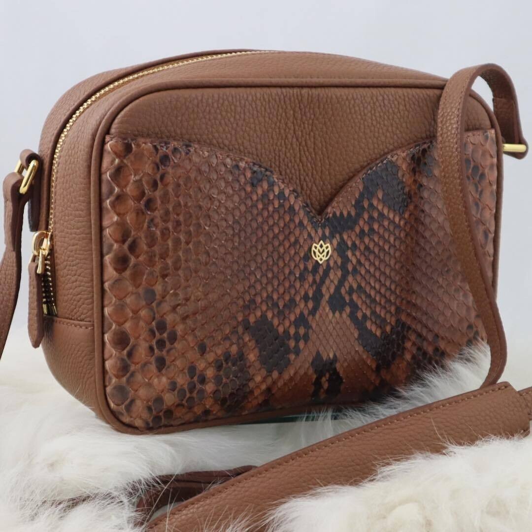 OROSA Poppy Crossbody - Brown