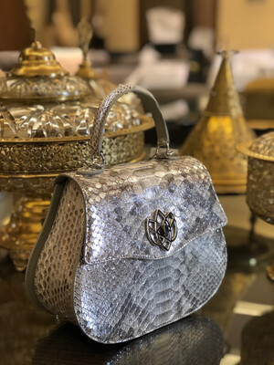 Miss OROSA bag - Fabric Silver