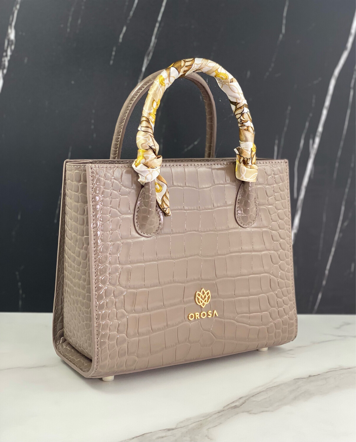 Twig Tote Bag- Milk Tea