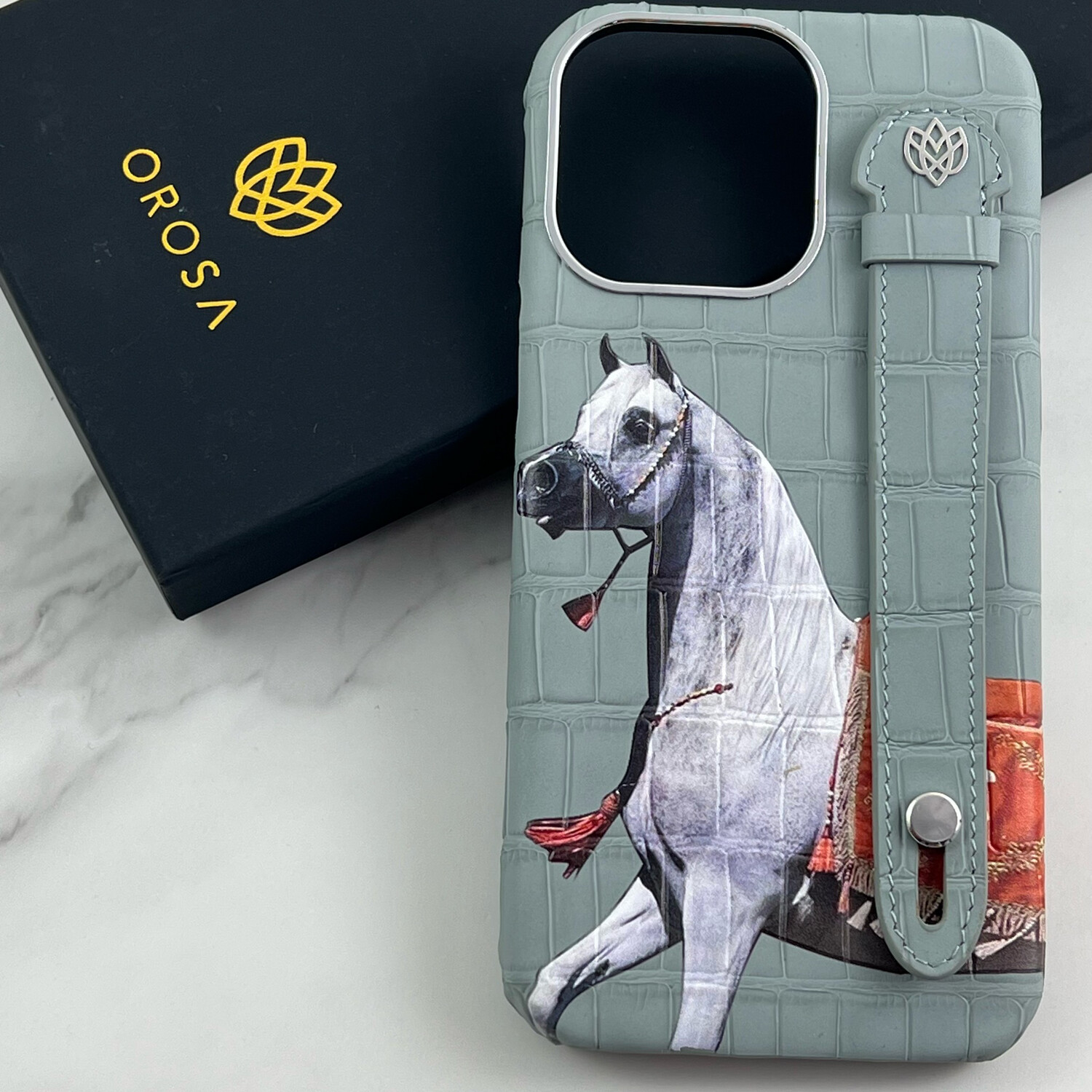 iPhone 14 Pro Max - Powder Grey Horse
