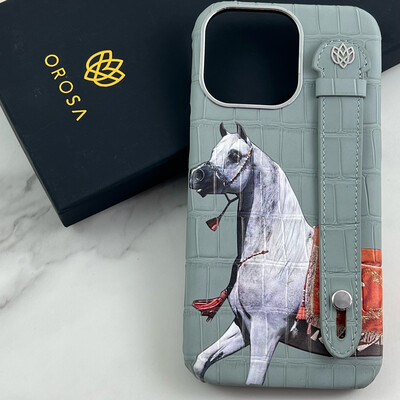 iPhone 14 Pro Max - Powder Grey Horse