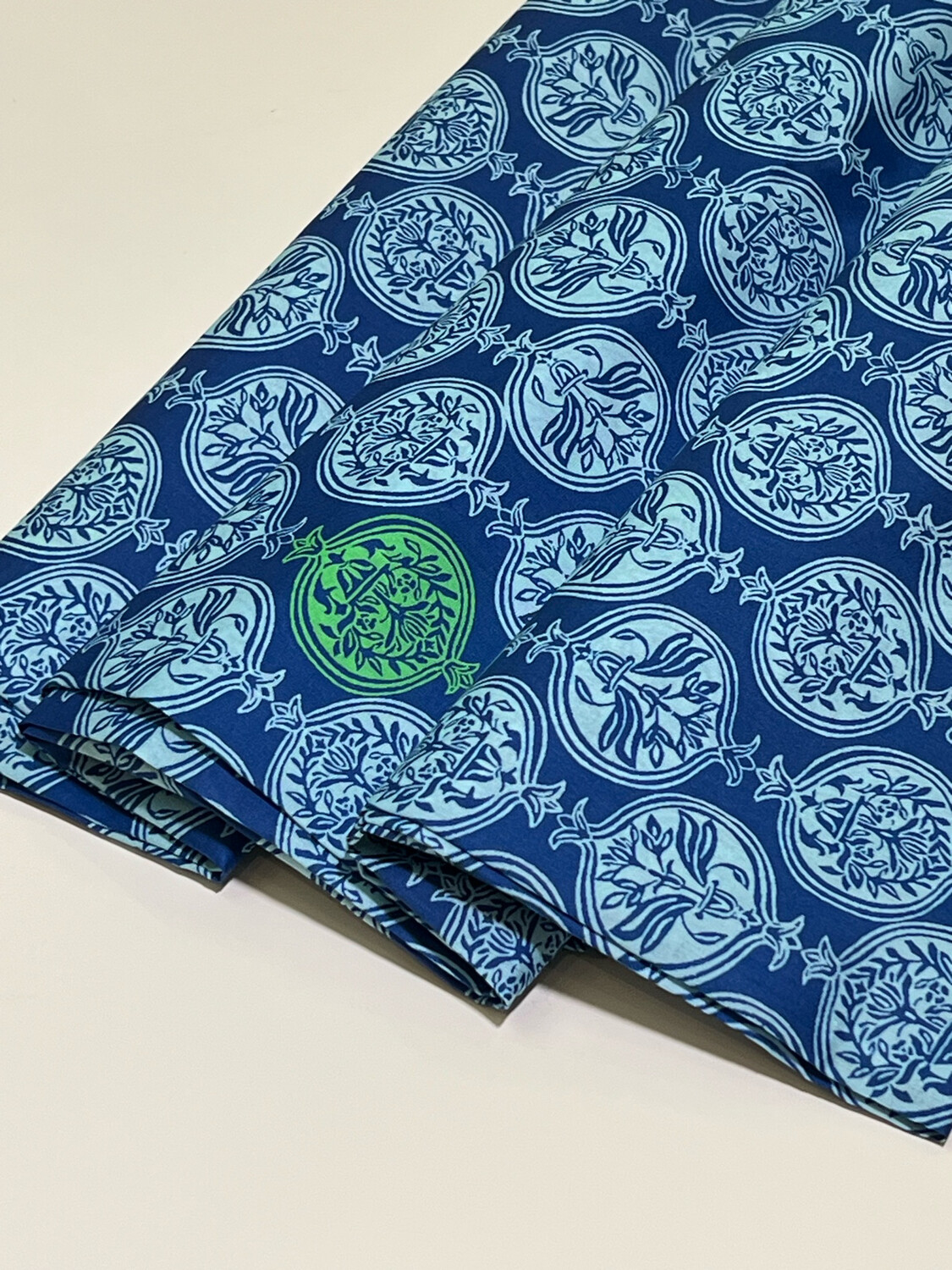 Tana Lawn Cotton Fabric- Blue Shades