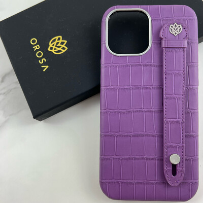 iPhone Case - Purple Croco