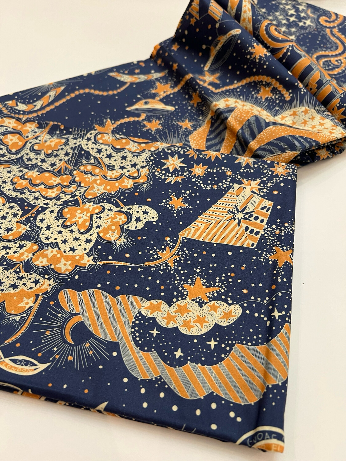 Tana Lawn Cotton Fabric- Cosmo
