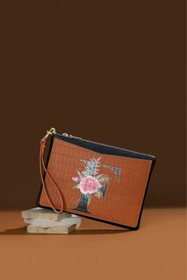 OROSA Pouch - F Burnt Orange