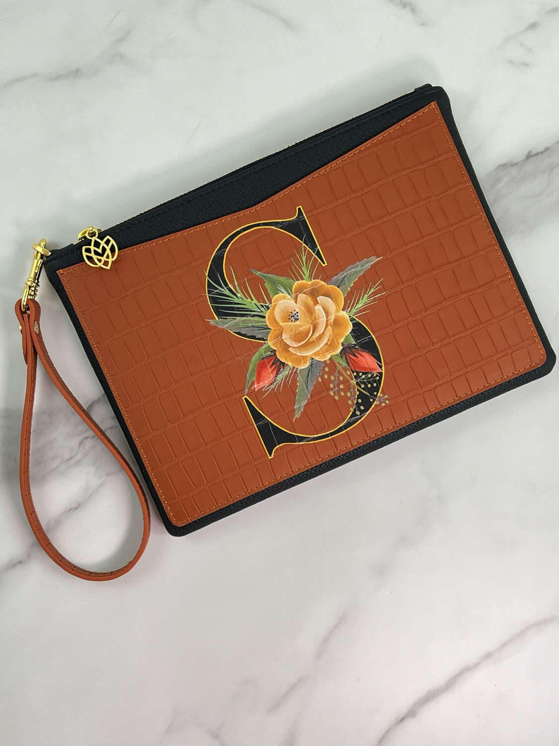 OROSA Pouch - S Burnt Orange