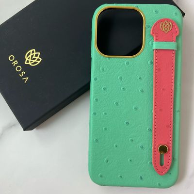 iPhone Case - Mint & Salmon