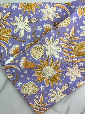 Tana Lawn Cotton - Bloomed Flowers Lilac