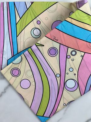 Tana Lawn Cotton Fabric - Pucci Pink Dots