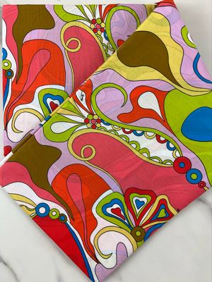 Tana Lawn Cotton Fabric - Pucci Heart Mix