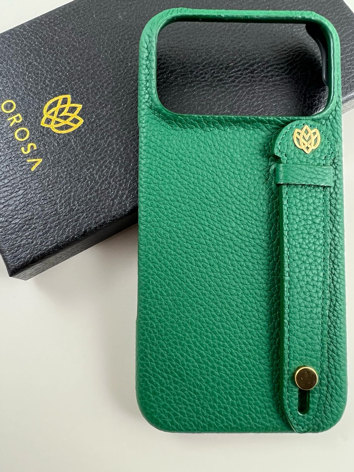 iPhone Case - Togo Leather Bamboo Green